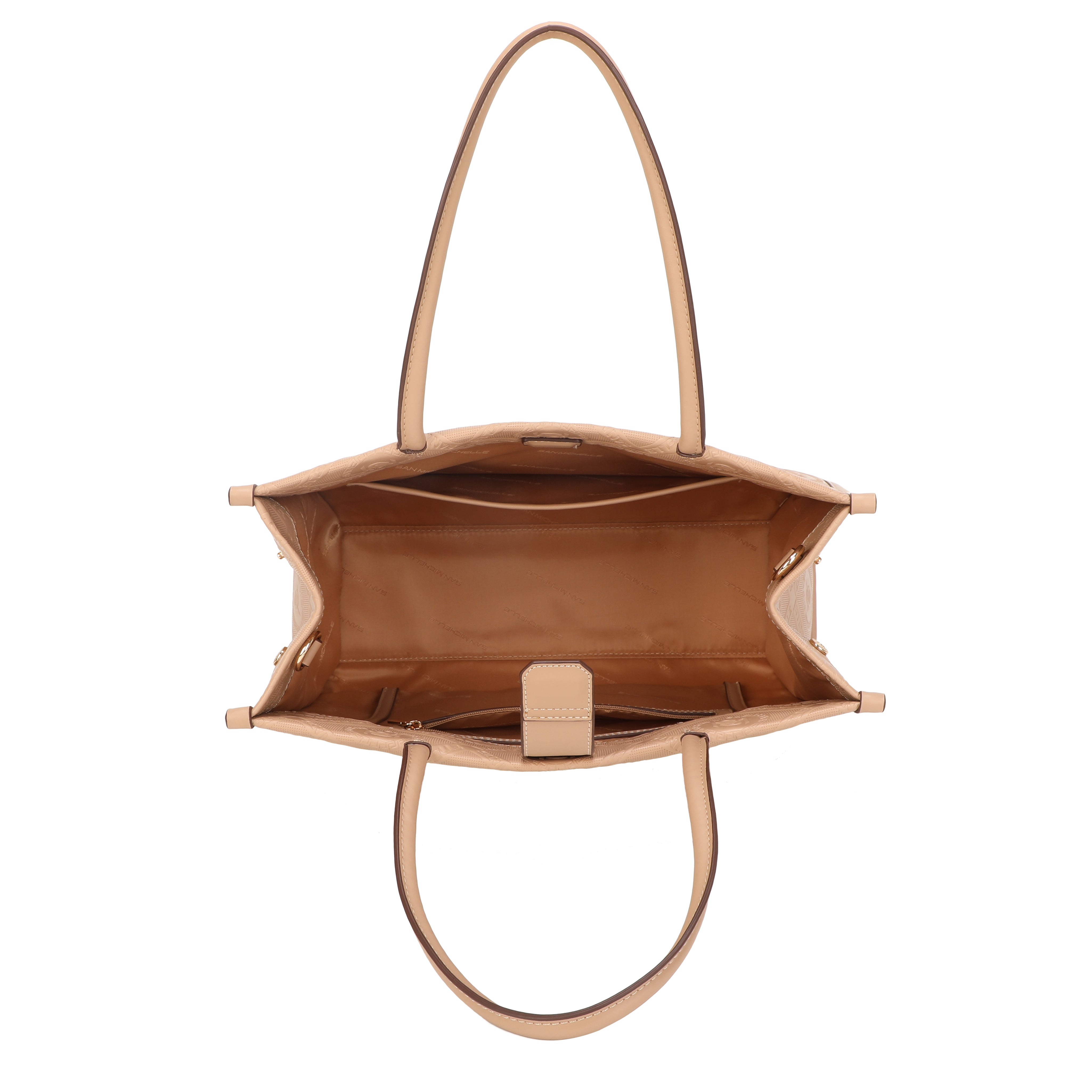 Mira Shopper Tote Bag - Camel
