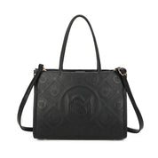 Mira Shopper Tote Bag - Black