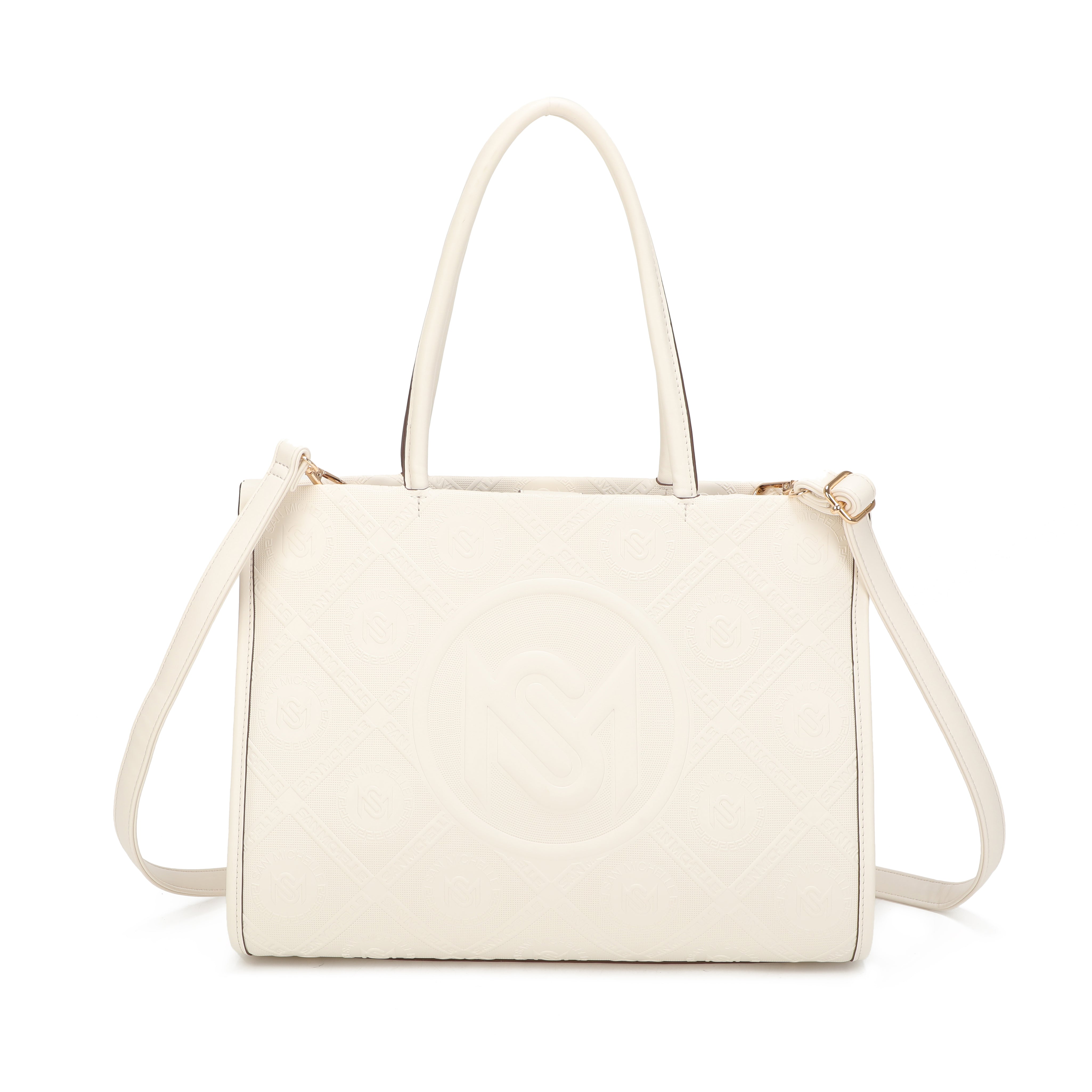 Mira Shopper Tote Bag - Beige
