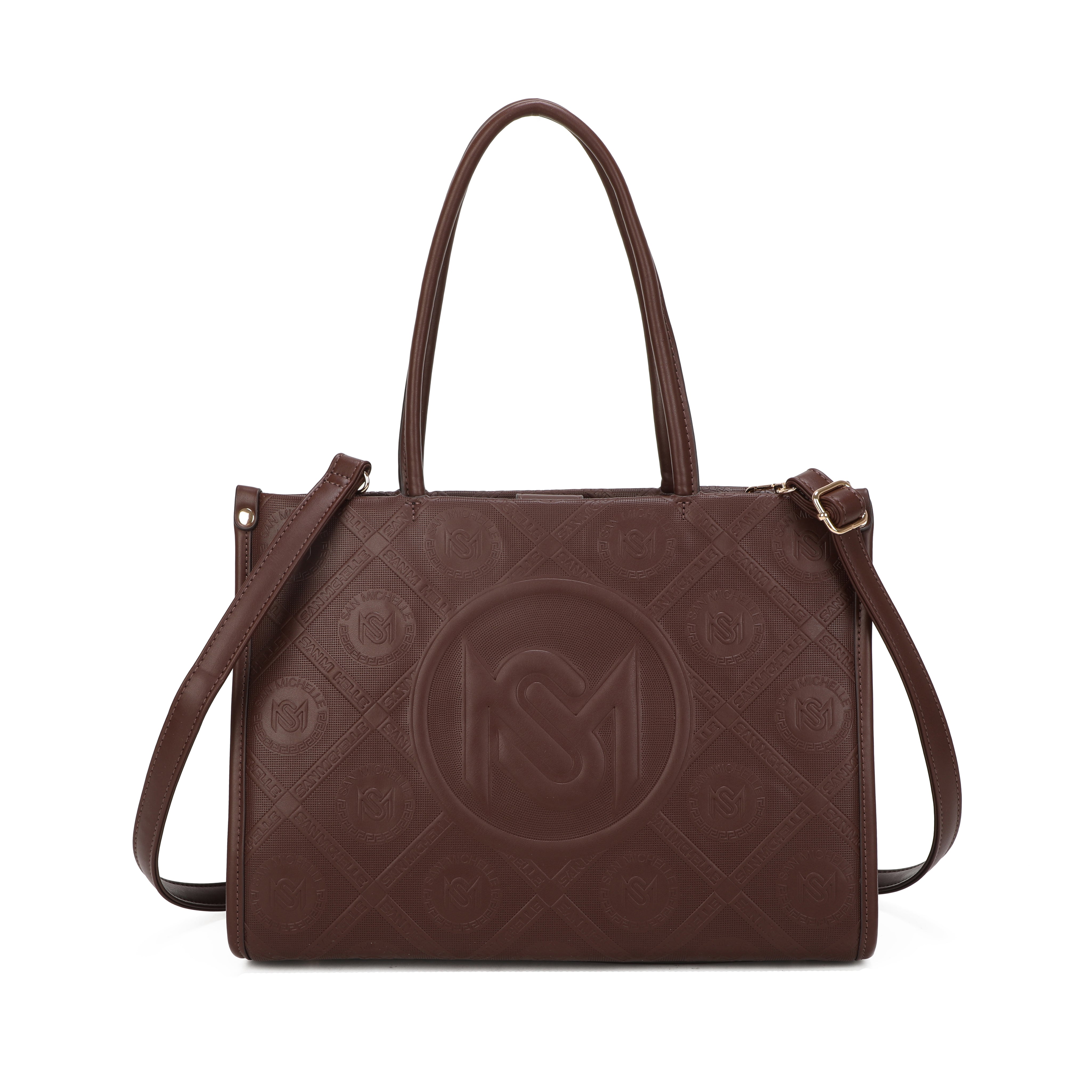 Mira Shopper Tote Bag - Coffee