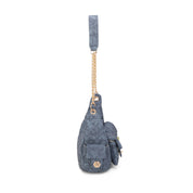 Naomi Shoulder Bag - Denim Blue
