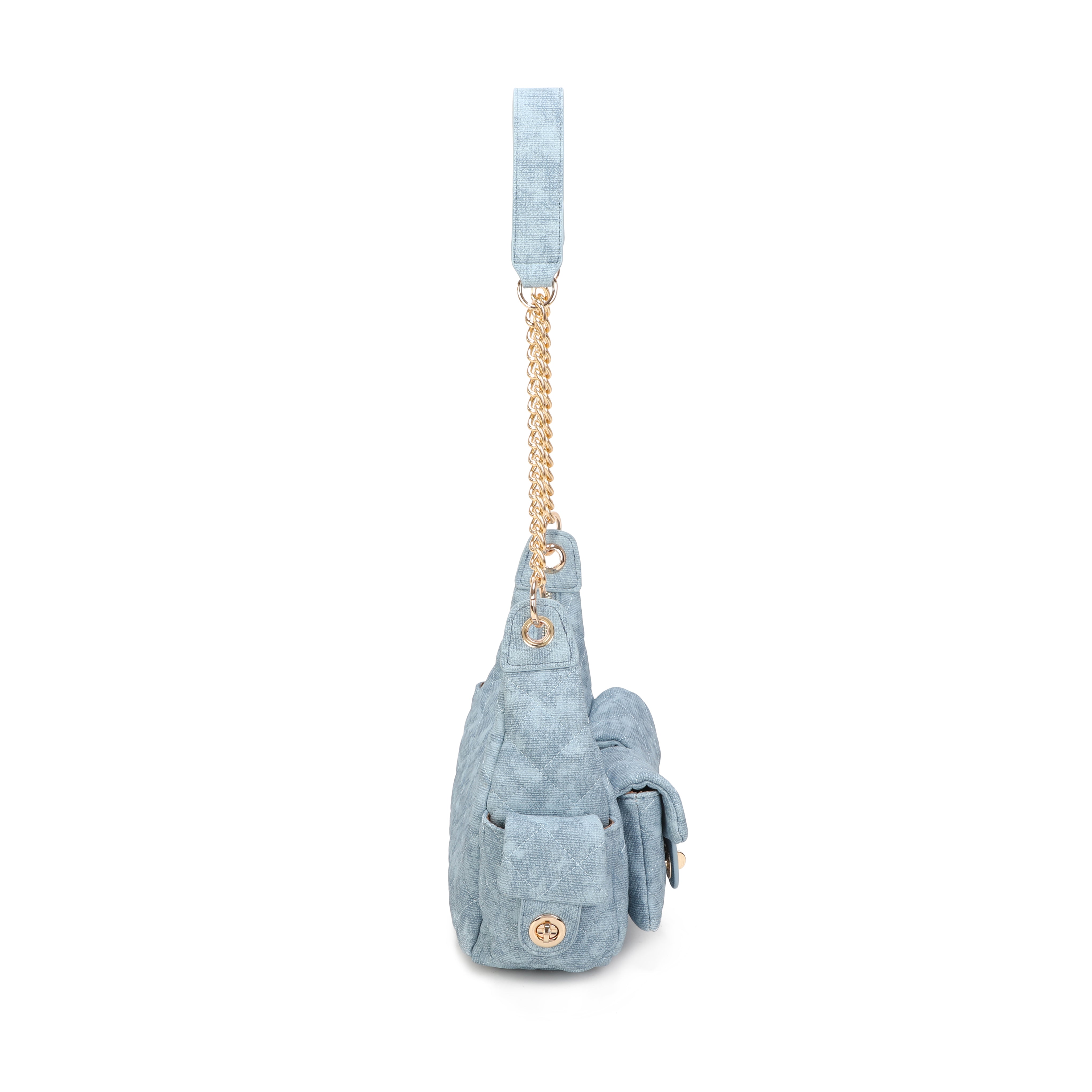 Naomi Shoulder Bag - Light Blue