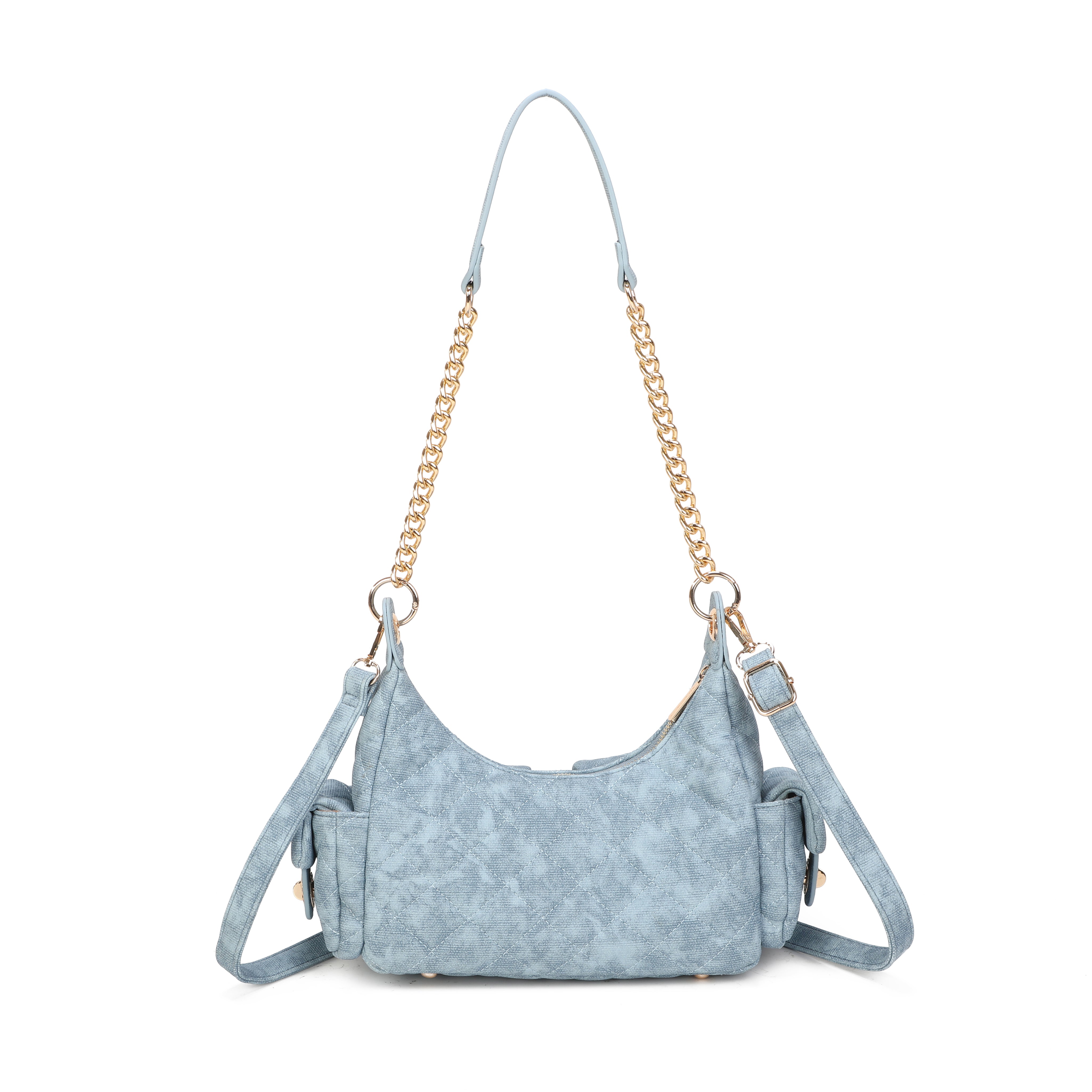 Naomi Shoulder Bag - Light Blue