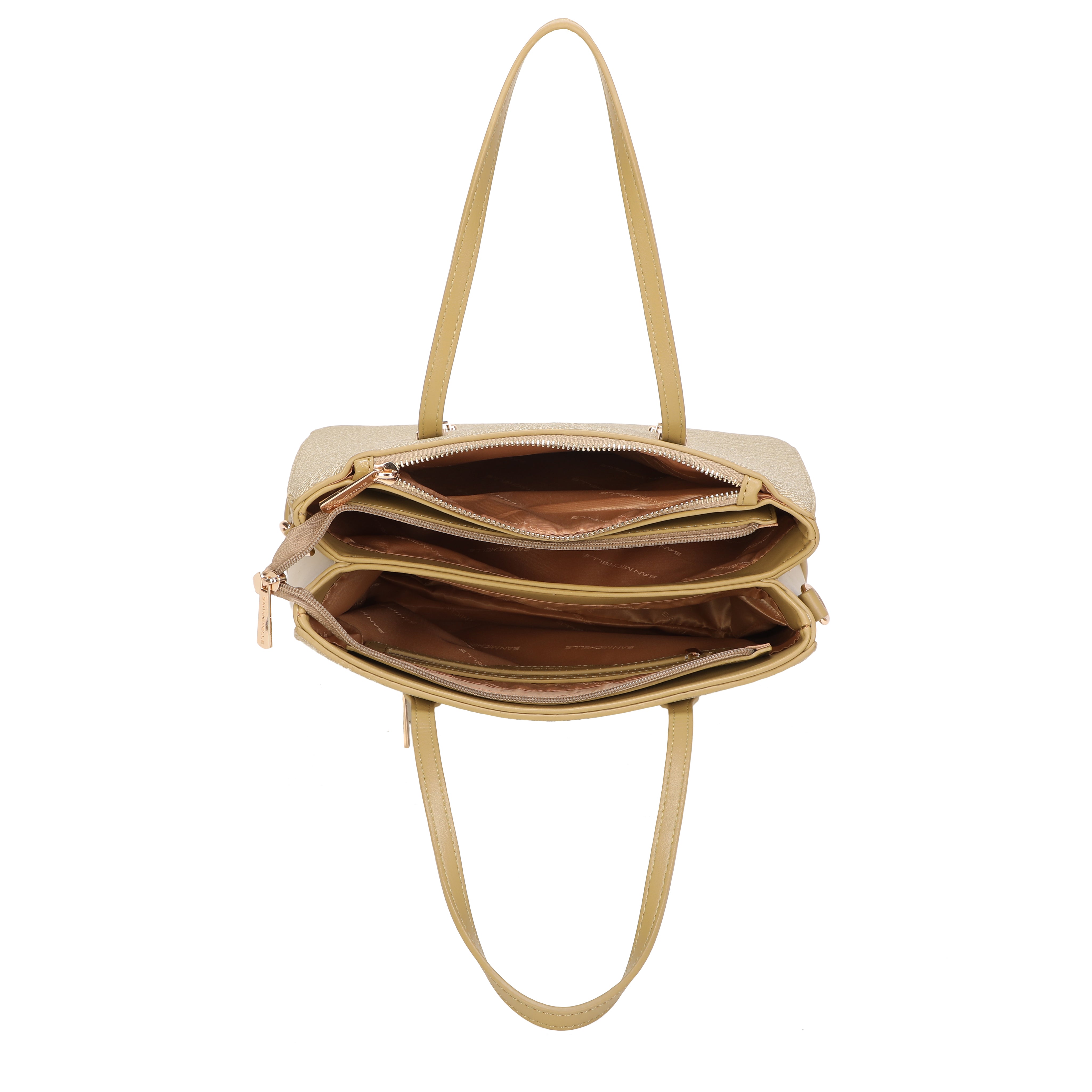Yulia Day Bag - Light Olive