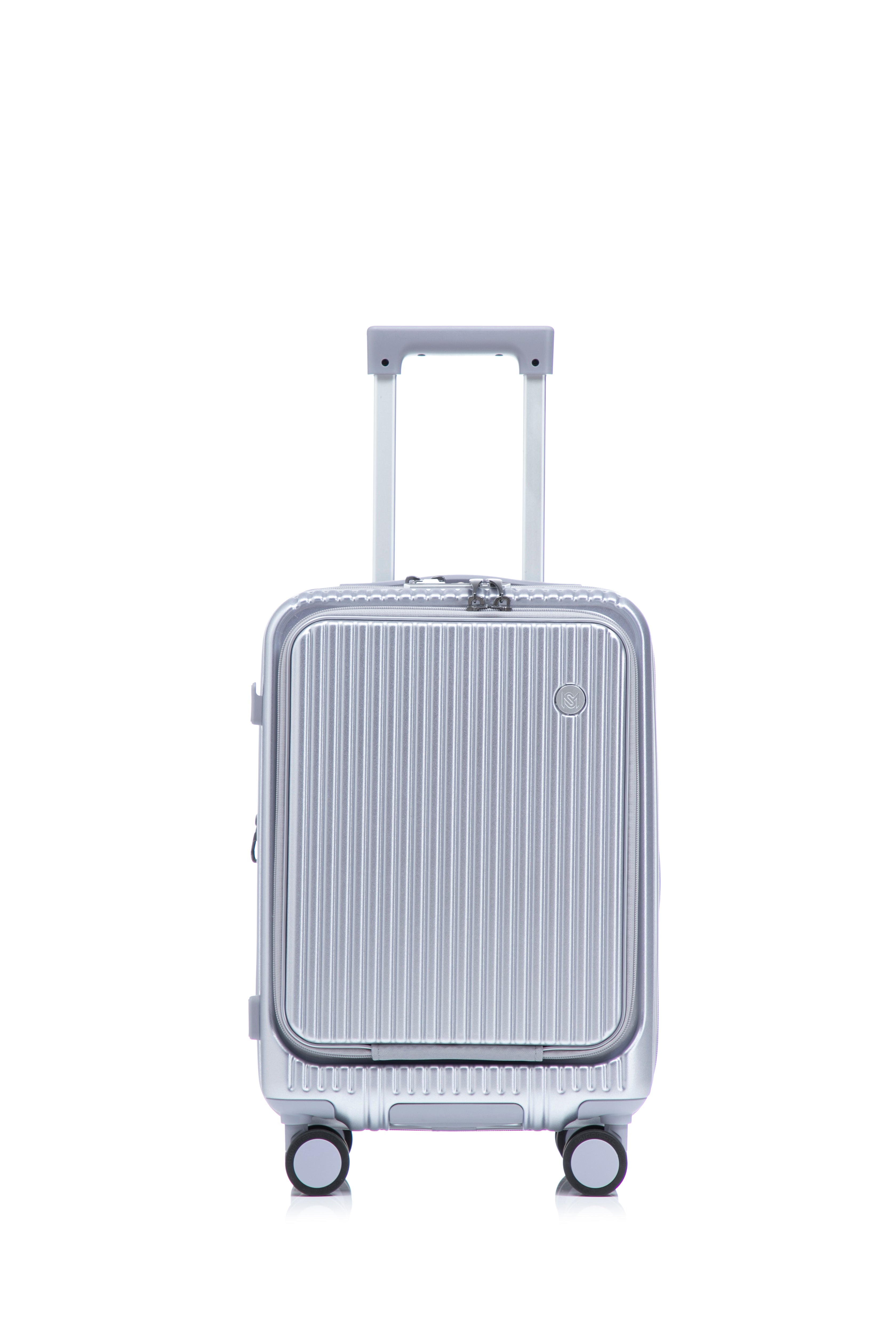 San Michelle Trailblazer Dual-Open Carry On 54cm - Silver
