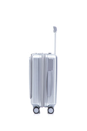 San Michelle Trailblazer Dual-Open Carry On 54cm - Silver