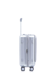 San Michelle Trailblazer Dual-Open Carry On 54cm - Silver