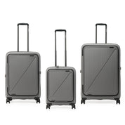 NZTourist Primo  Carry On 54cm Suitcase - Grey