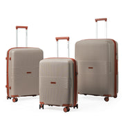 NZTourist Terra Luxe 76cm Suitcase - Taupe