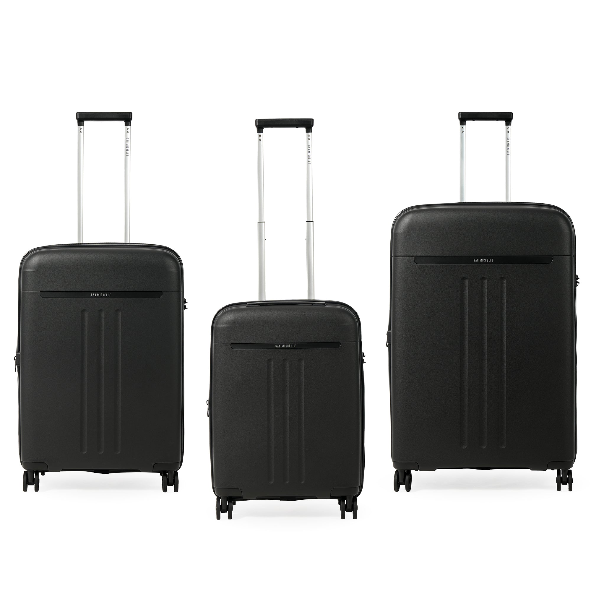 San Michelle Stride Pro Suitcase 77cm - Black