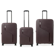 San Michelle Vector Traveller Suitcase 66cm - Coffee