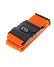Suitcase Belt with Number Lock - Orange