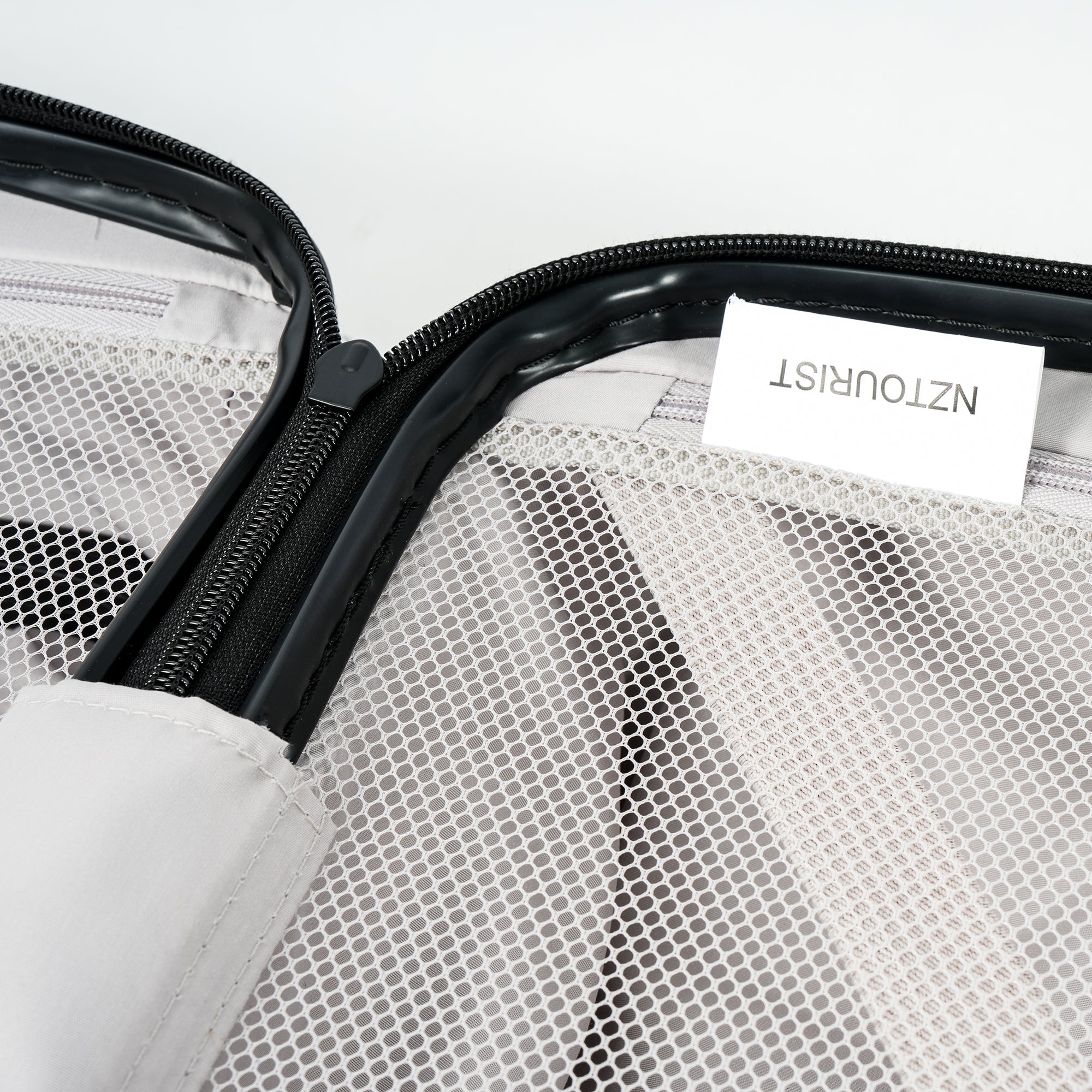 NZTourist Primo Dual Open 66cm Suitcase - Black