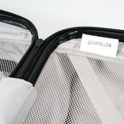 NZTourist Primo Dual Open 77cm Suitcase - Black