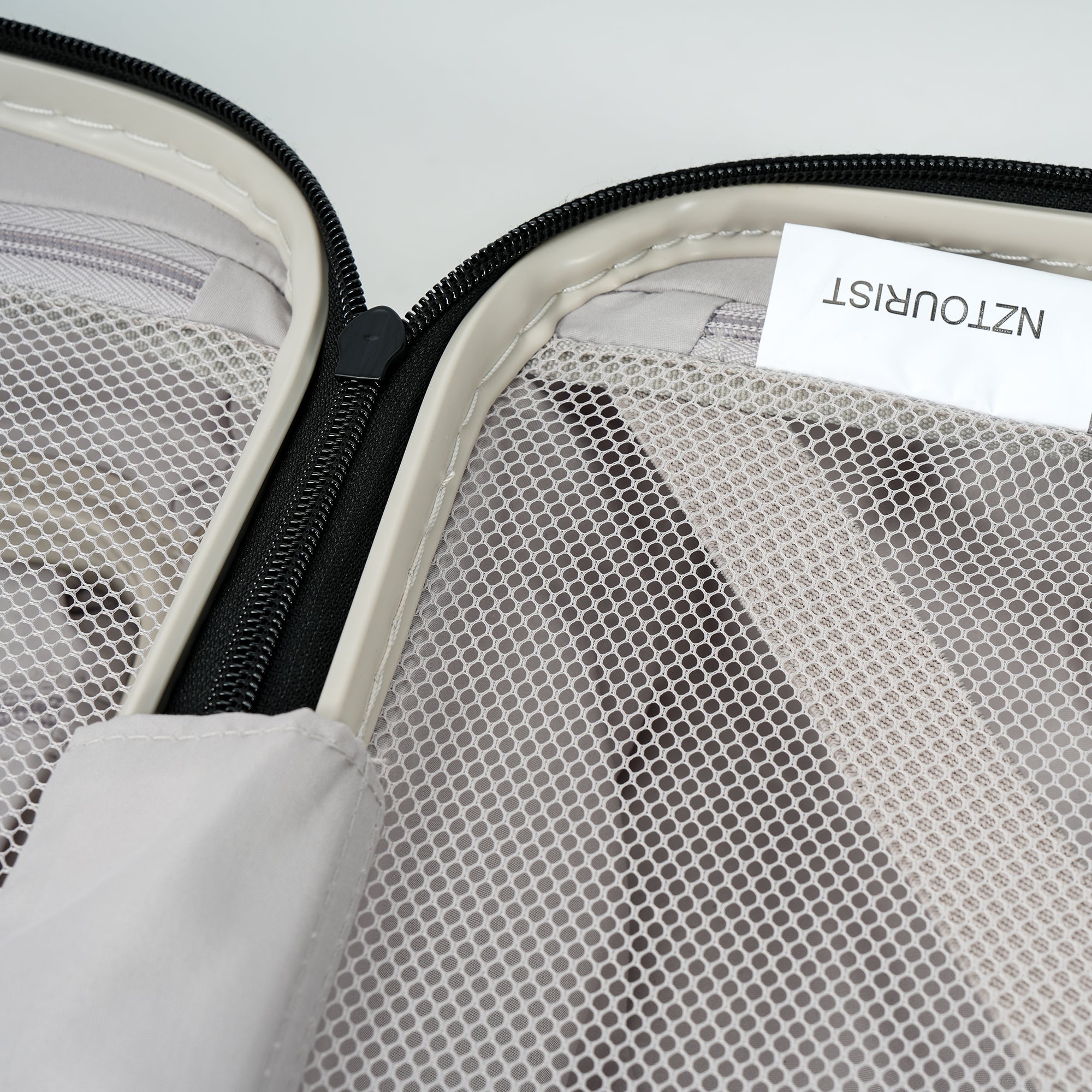 NZTourist Primo Carry On 54cm Suitcase - Beige