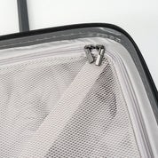 NZTourist Primo Dual Open 77cm Suitcase - Grey