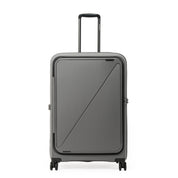NZTourist Primo Dual Open 77cm Suitcase - Grey