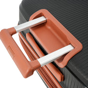 NZTourist Terra Luxe 76cm Suitcase - Black