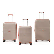 NZTourist Terra Luxe 76cm Suitcase - Taupe