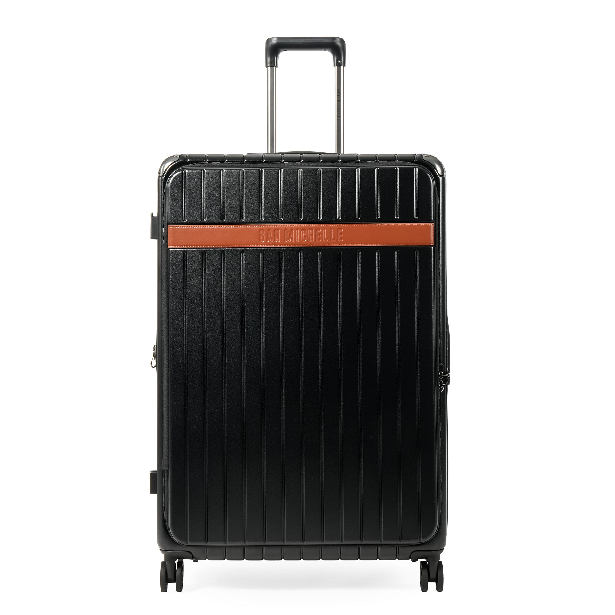 San Michelle Wayfarer Front-Open Suitcase 80cm - Black