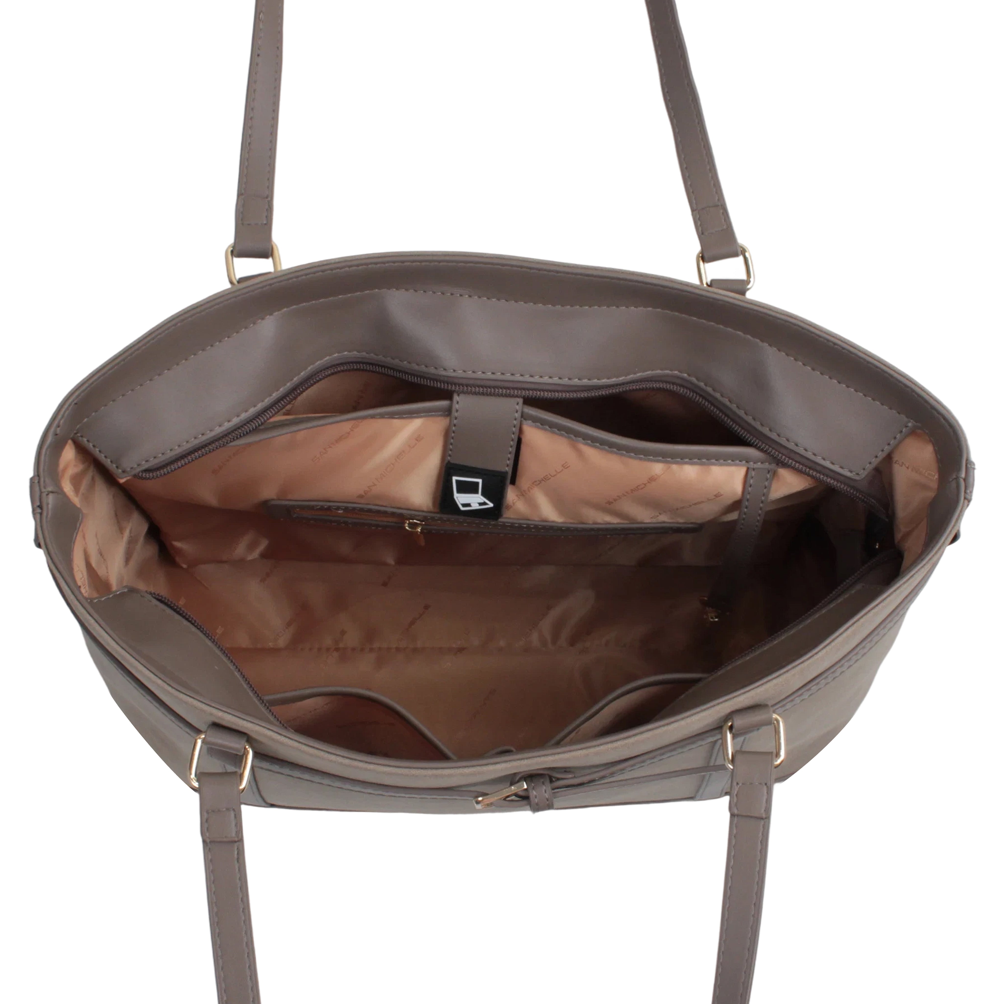 Alessia Tote Bag - Taupe