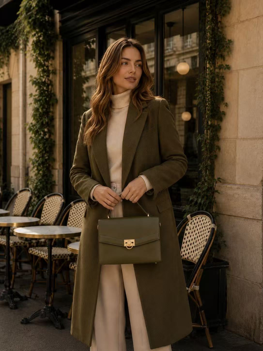 Collins Messenger Bag - Olive