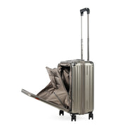 San Michelle Wayfarer Front-Open Suitcase 56cm - Champagne