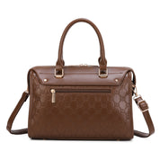 Sofia Satchel Bag - Coffee