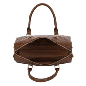 Sofia Satchel Bag - Coffee