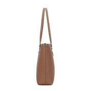 Jane Large Tote Bag - Brown