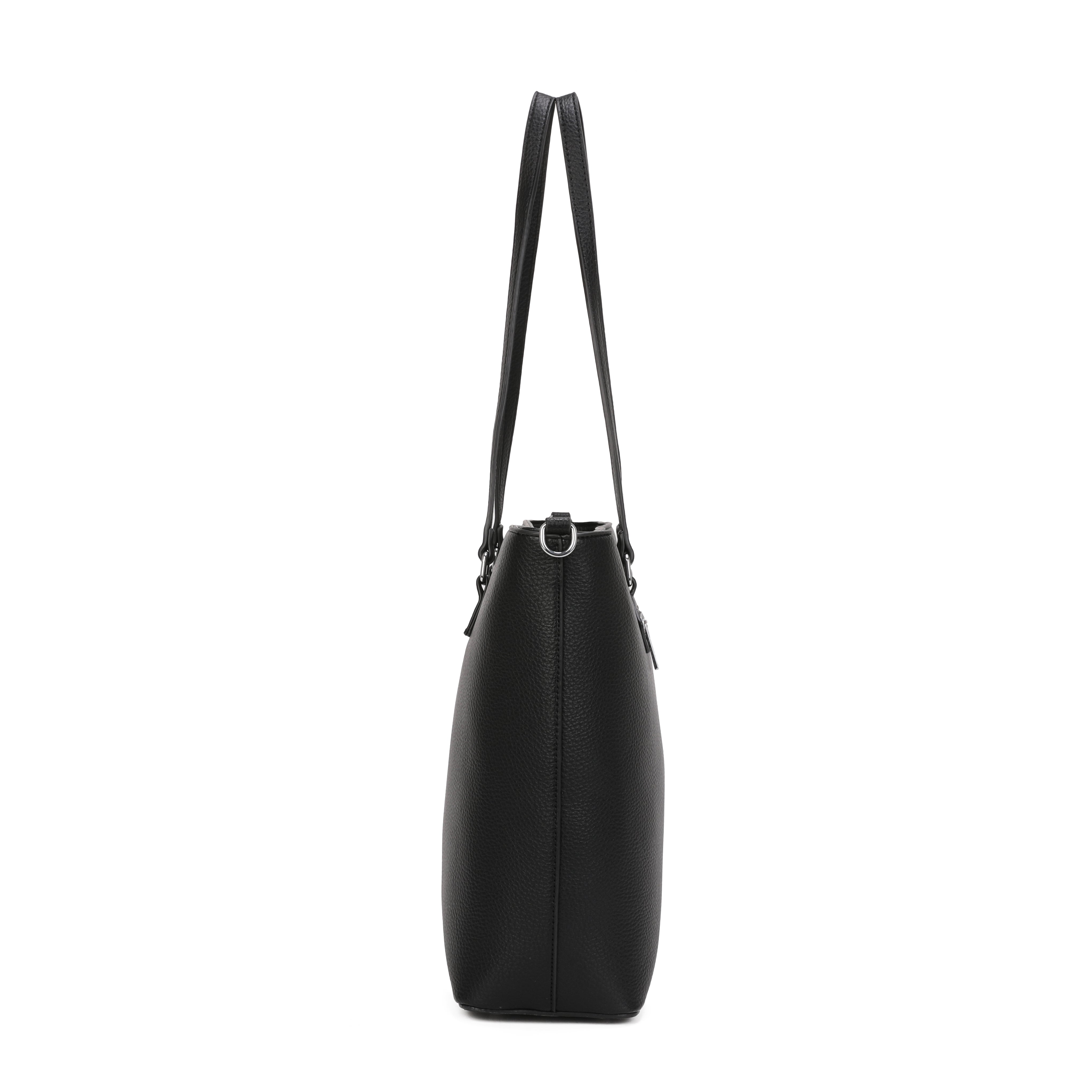 Jane Large Tote Bag - Black