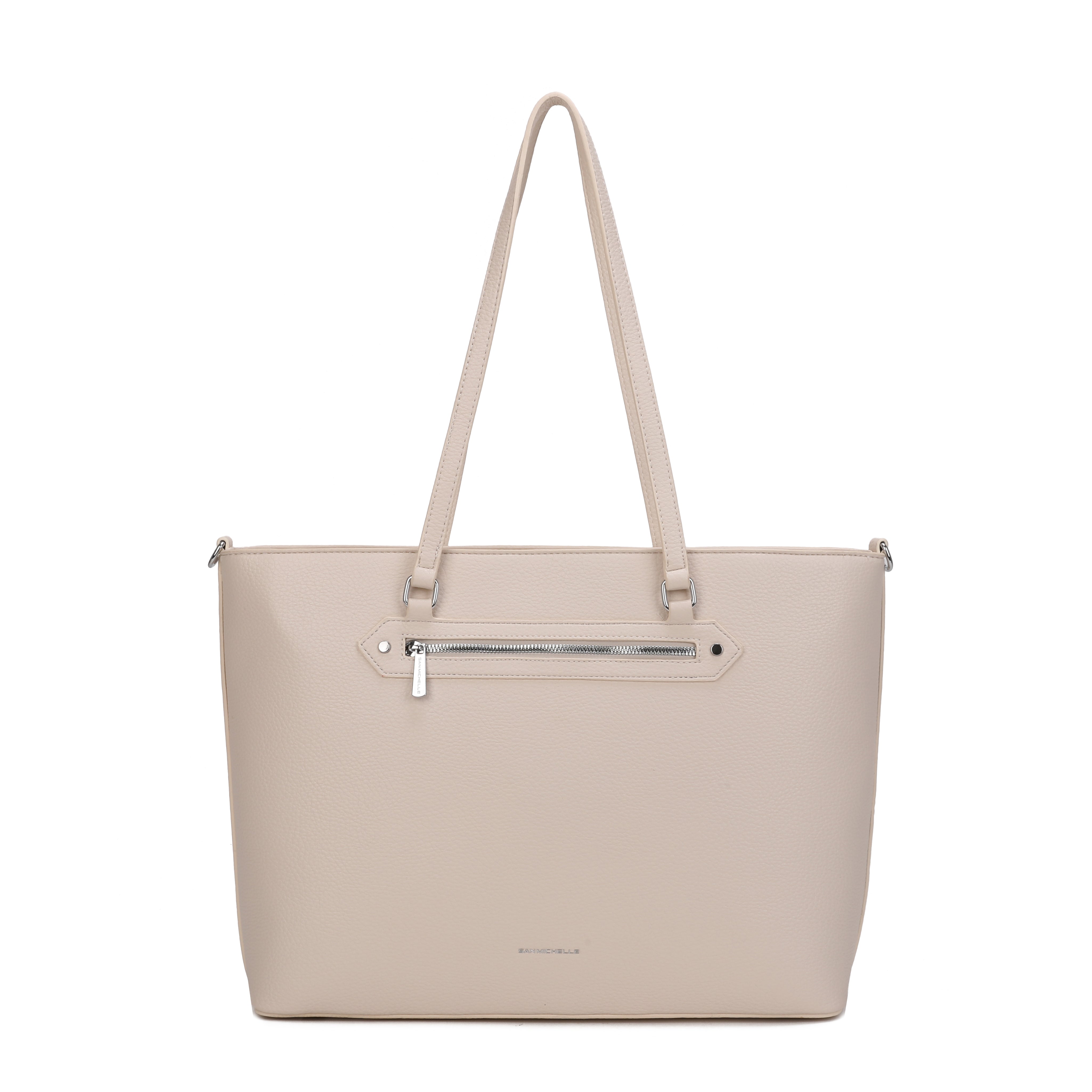Jane Large Tote Bag - Beige