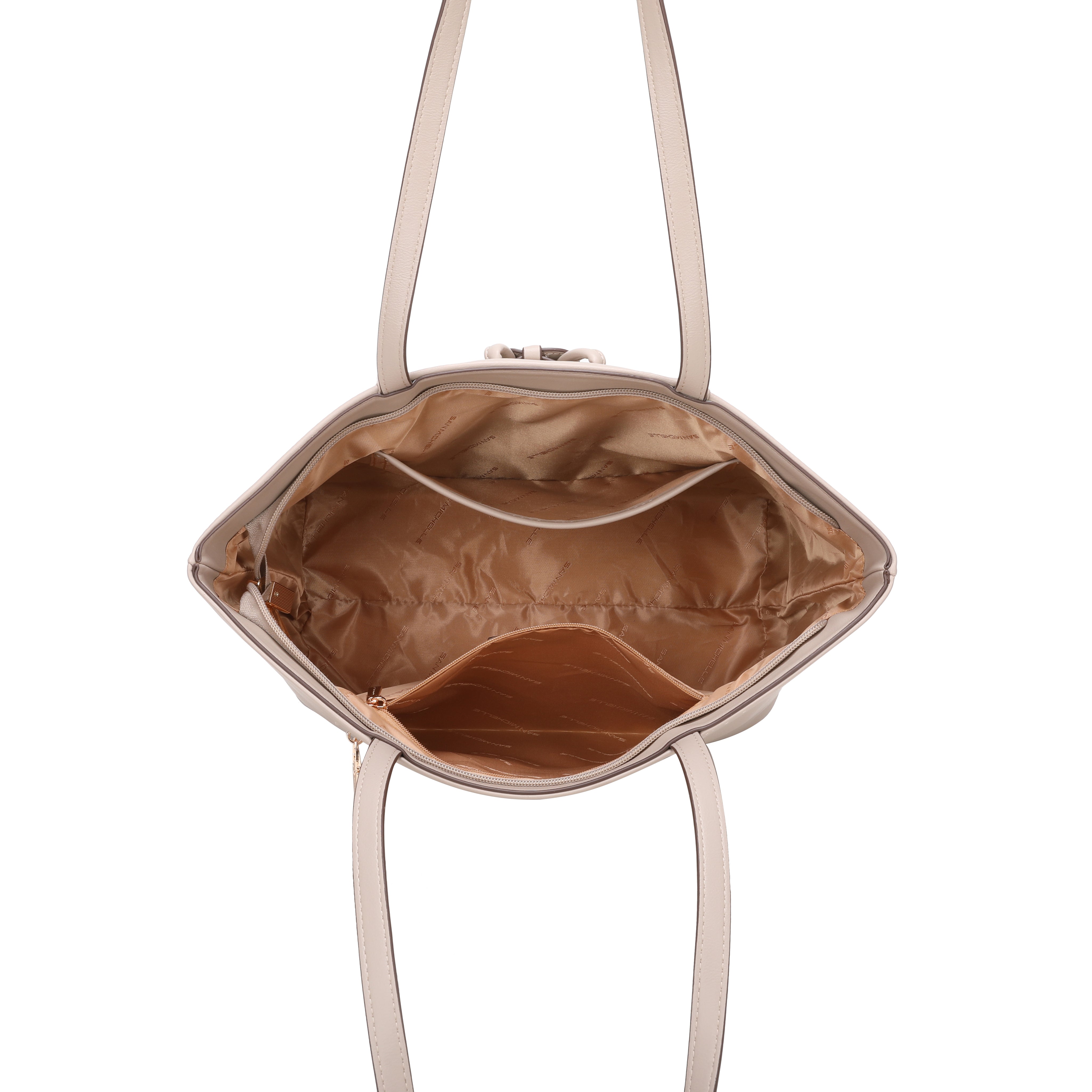 Edna Tote Bag - Taupe