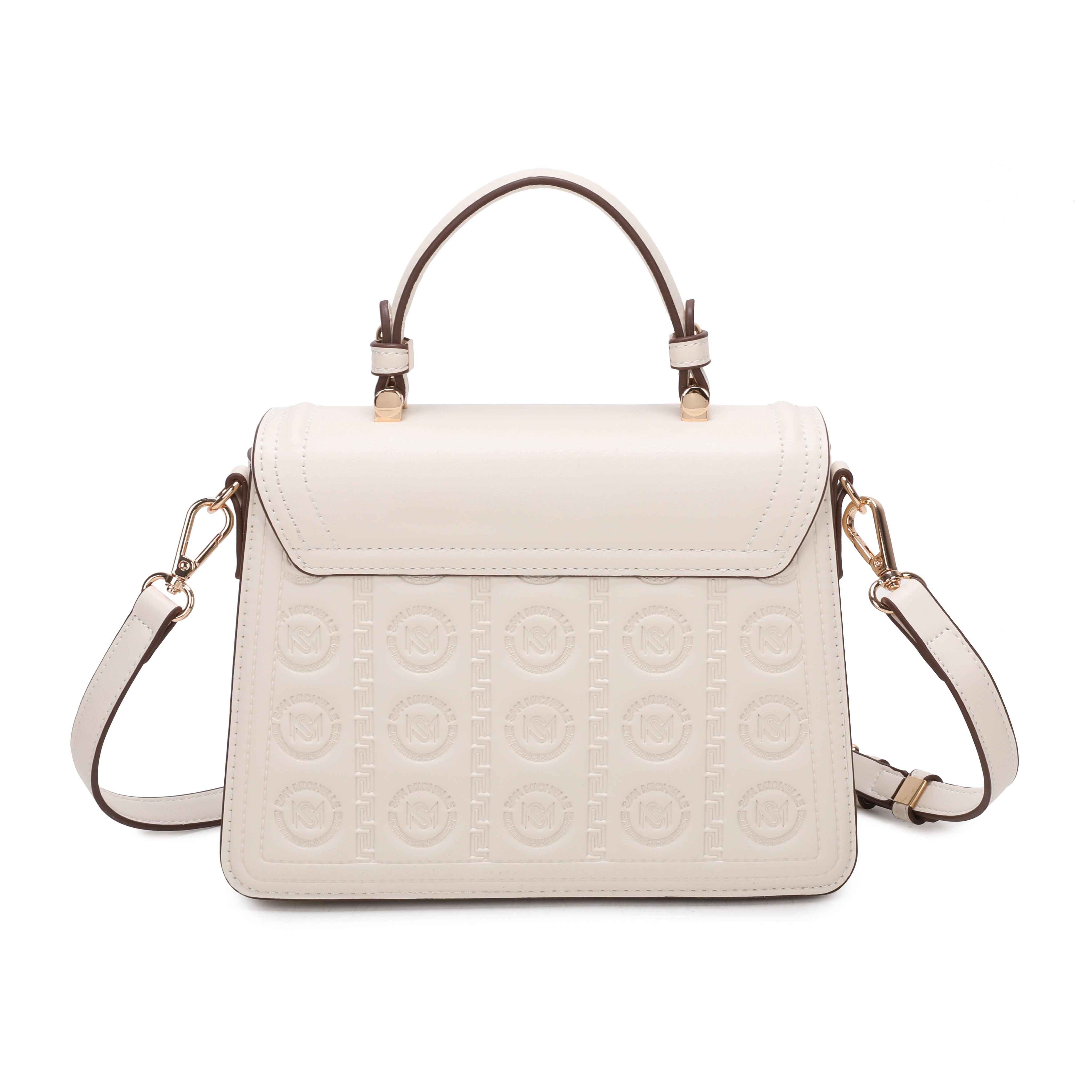 Carey Top Handle Bag - Beige
