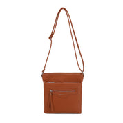 Jasmine Crossbody Bag - Brown