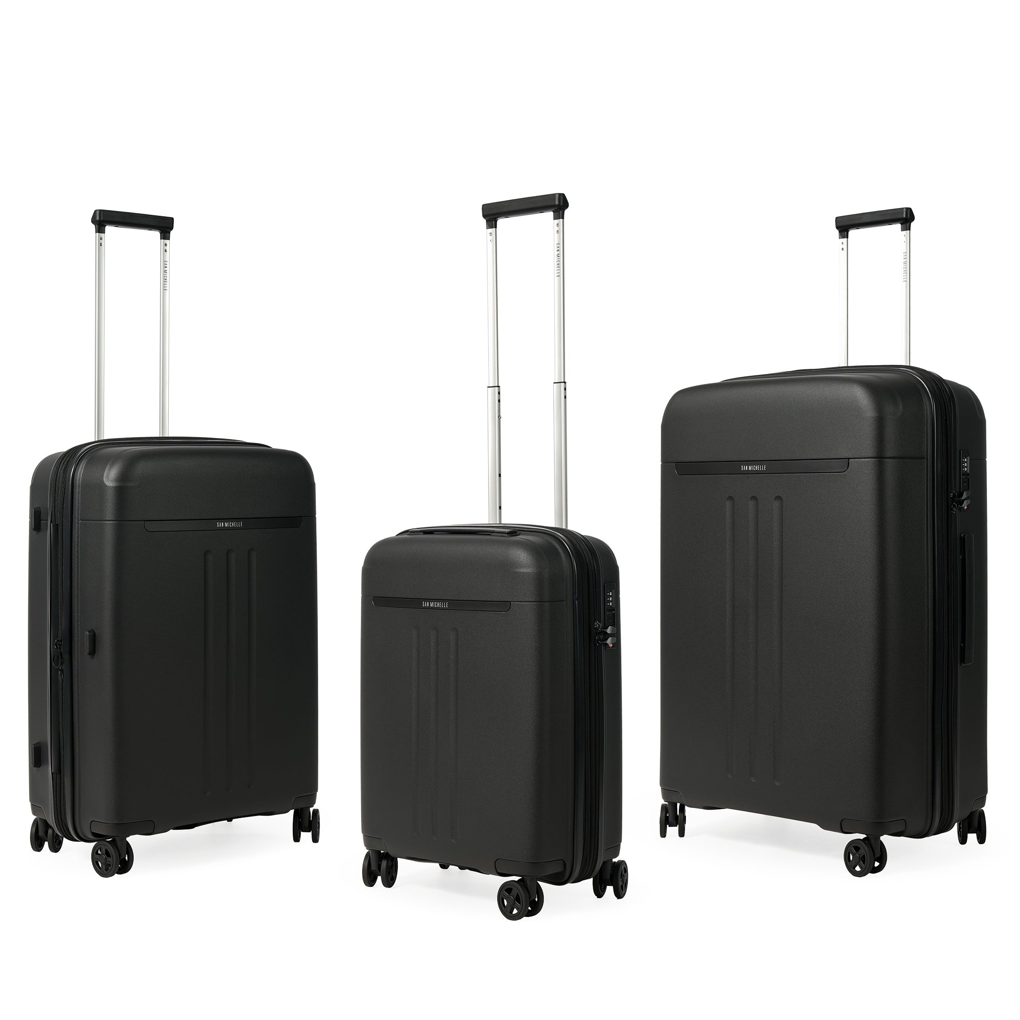San Michelle Stride Pro Suitcase 77cm - Black