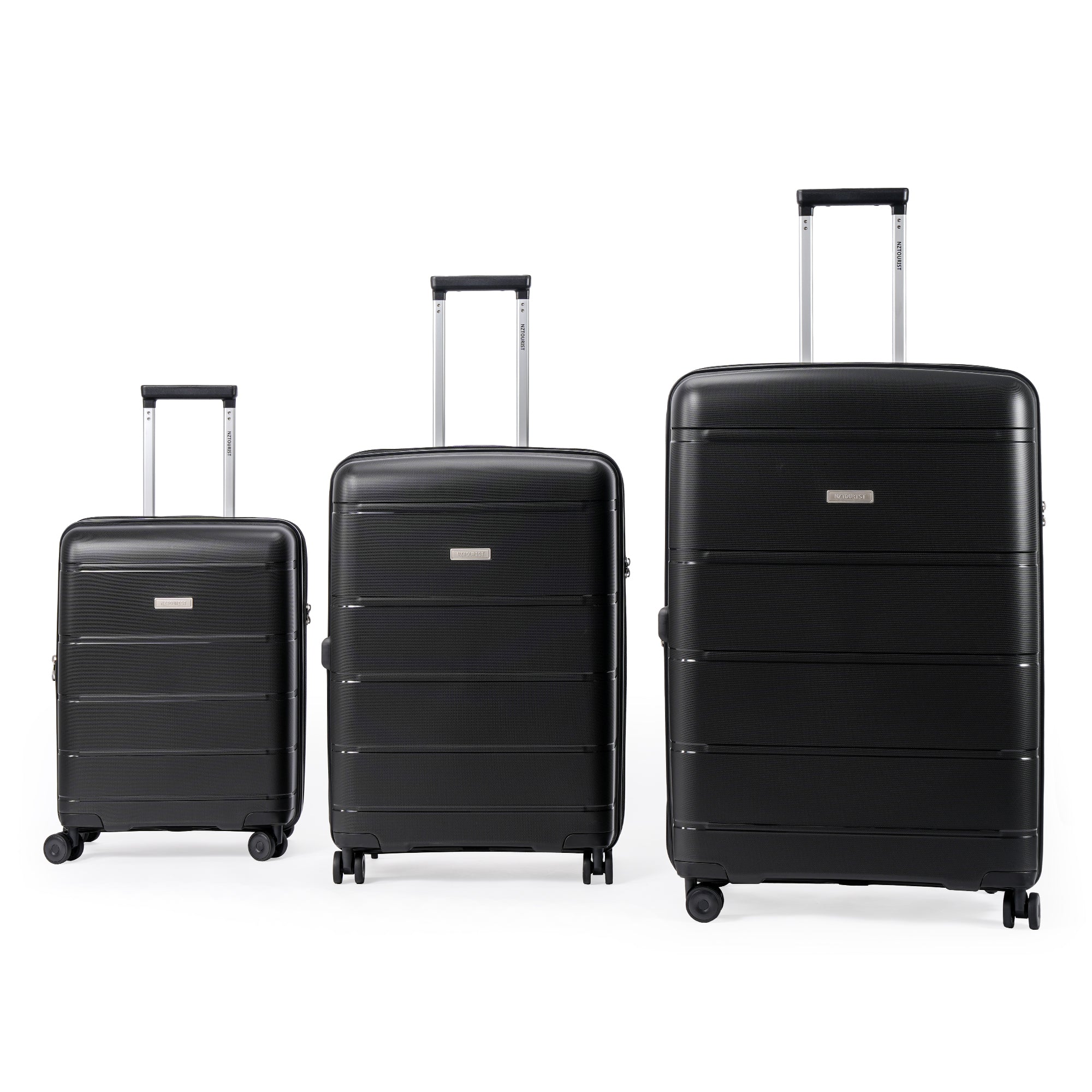 NZTourist CoreLite 67cm Suitcase - Black