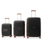 NZTourist Terra Luxe 76cm Suitcase - Black