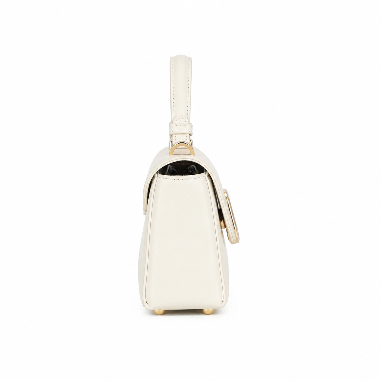 Genevieve Top Handle Bag - Beige
