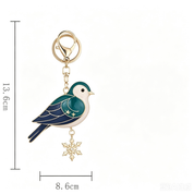 Bluebird Bag Charm