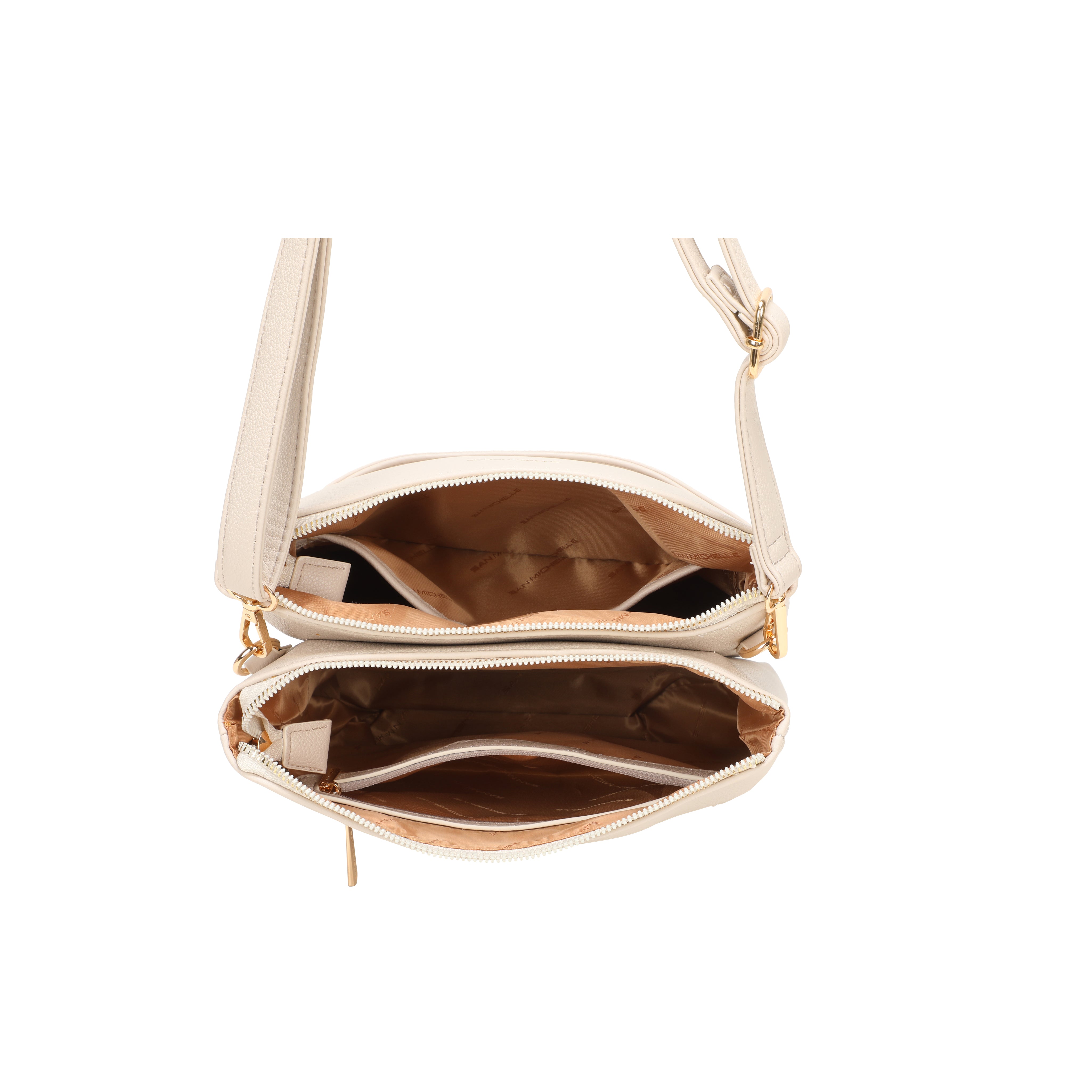 Jen Crossbody Bag - Cream