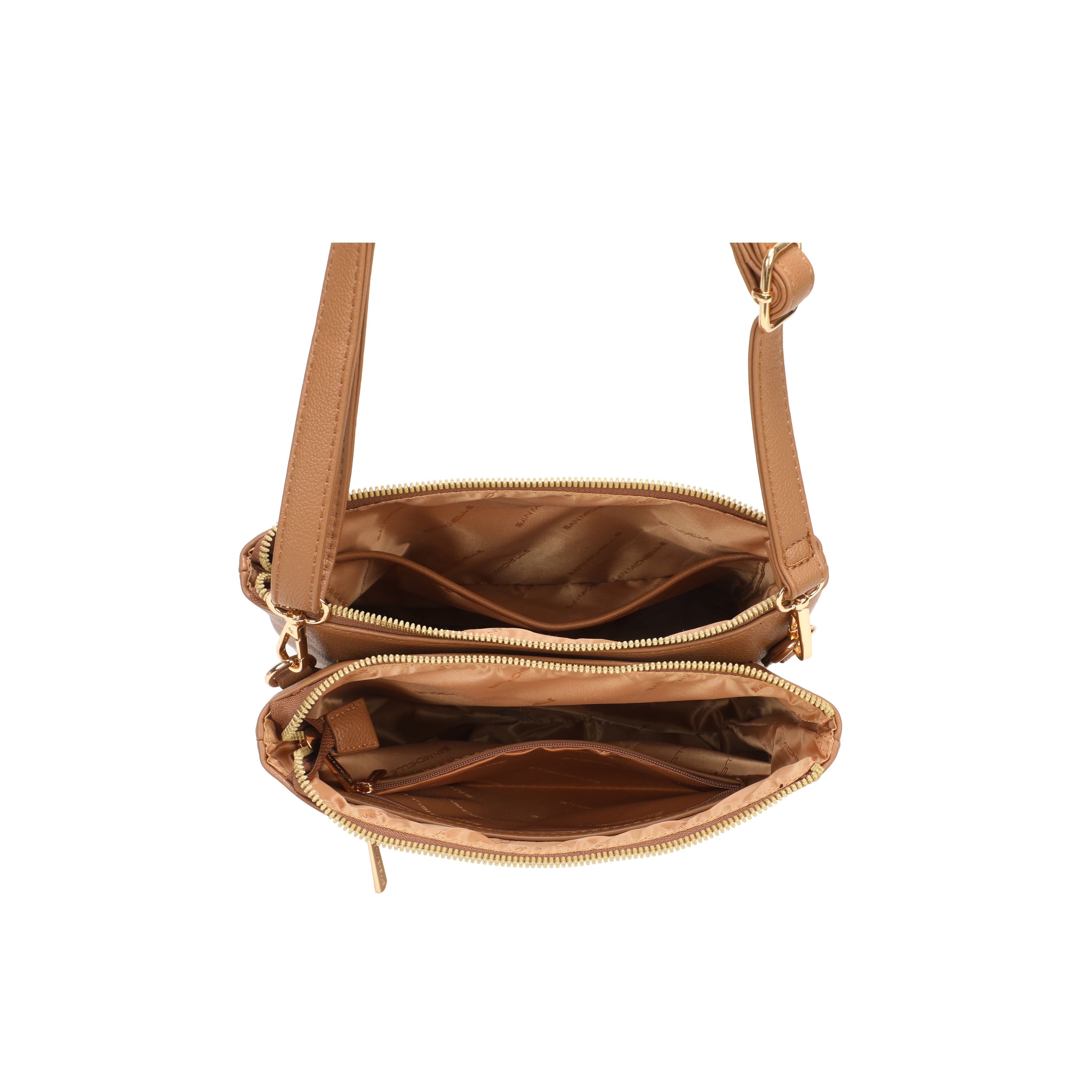Jen Crossbody Bag - Tan