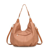 Crissa Hobo Bag - Brown