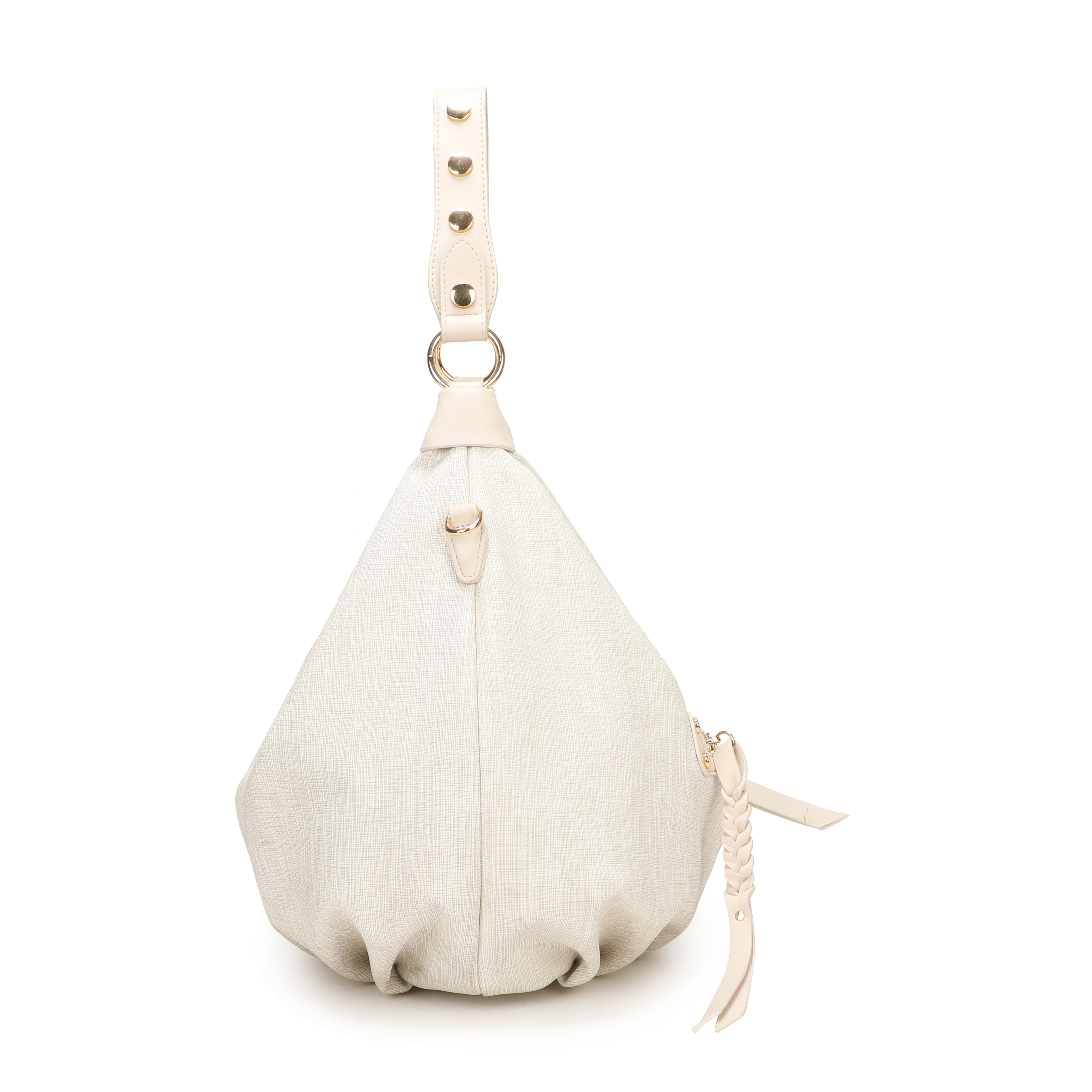 Crissa Hobo Bag - Beige