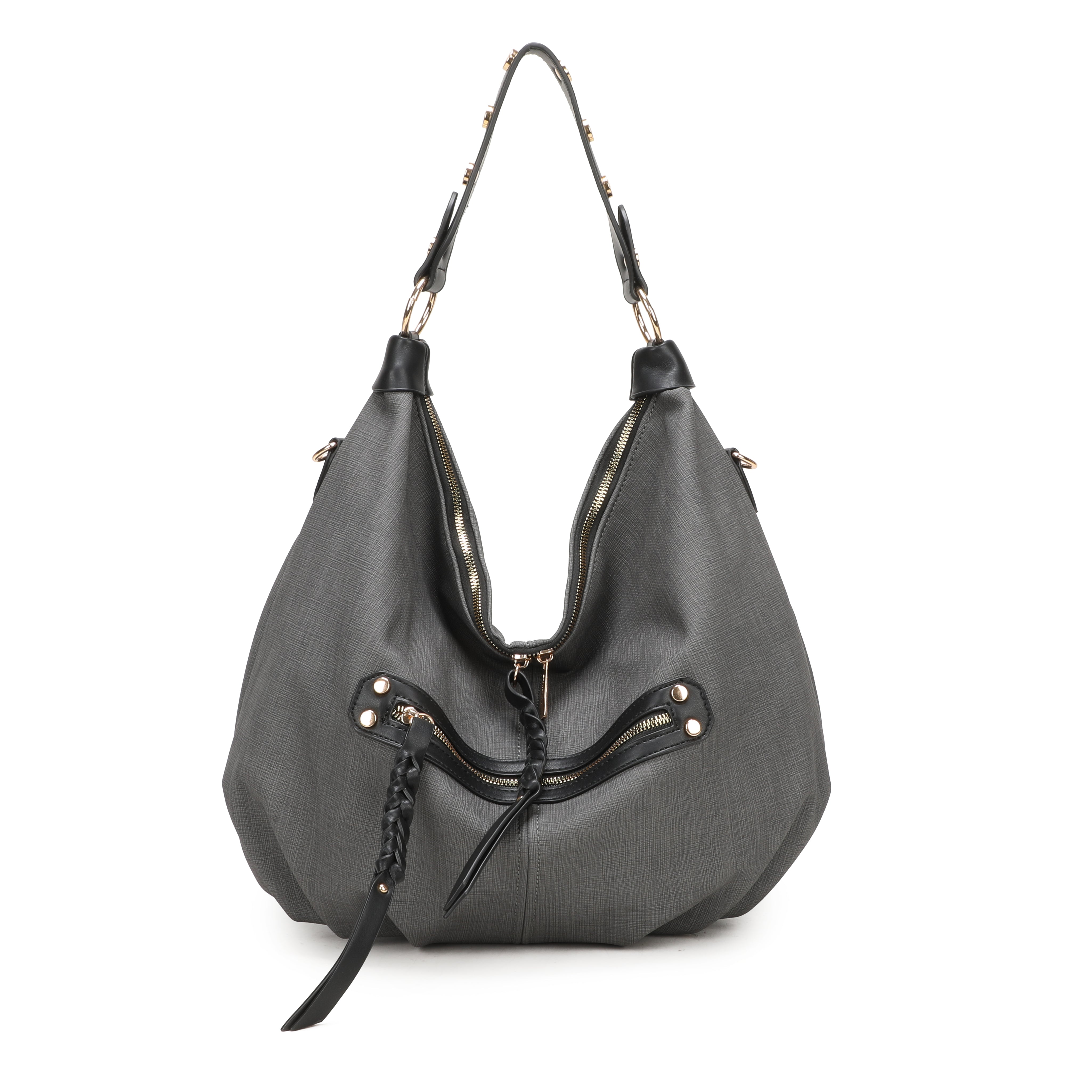 Crissa Hobo Bag - Black