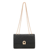 Kendra Chained Crossbody Bag - Black