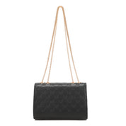 Kendra Chained Crossbody Bag - Black