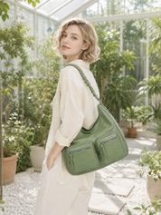 Audrey Hobo Bag - Green