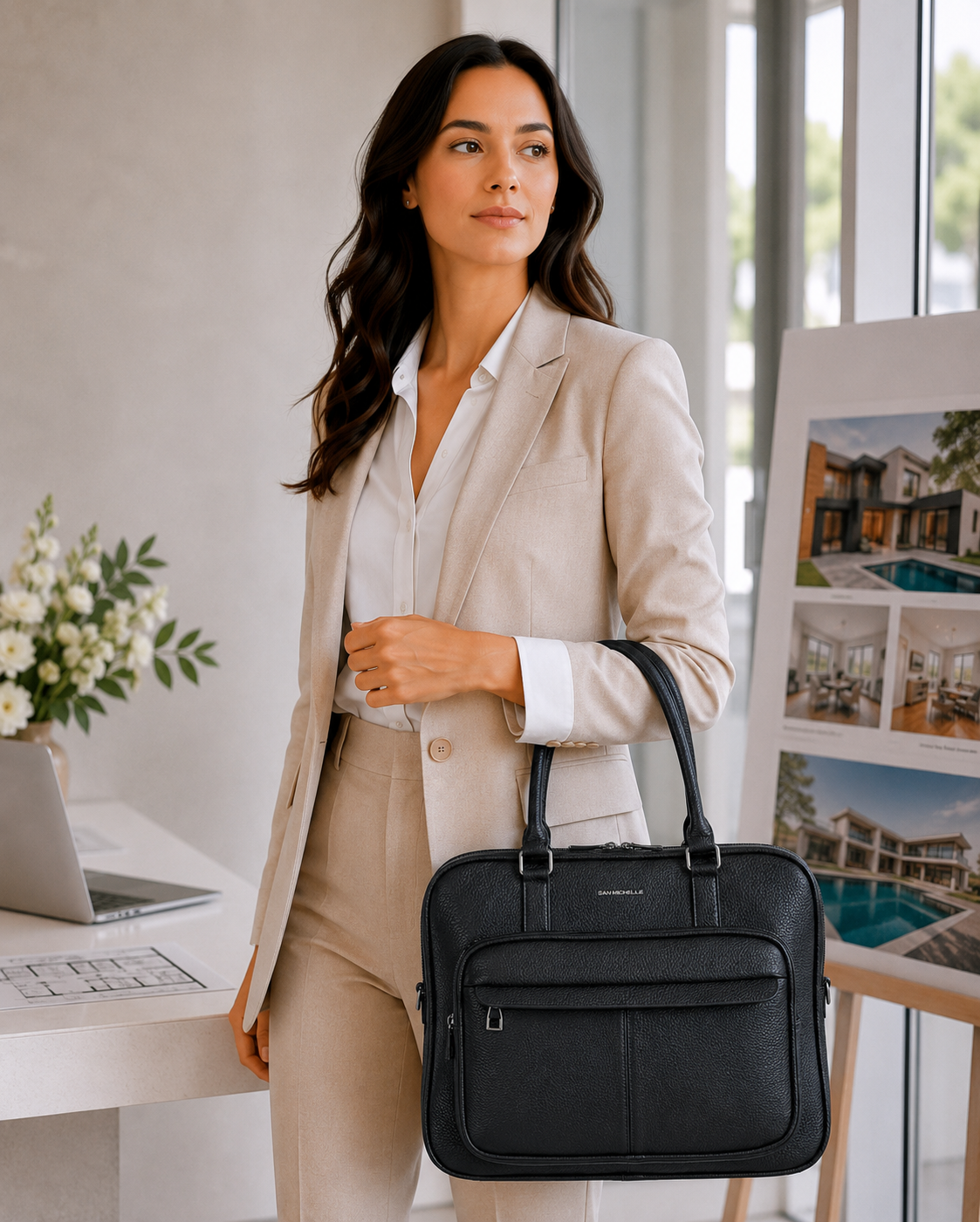Lucy Business Bag - Black