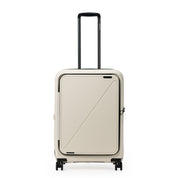 NZTourist Primo Dual Open 66cm Suitcase - Beige